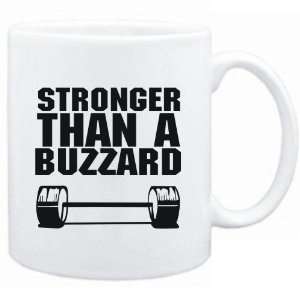    Mug White Stronger than a Buzzard  Animals