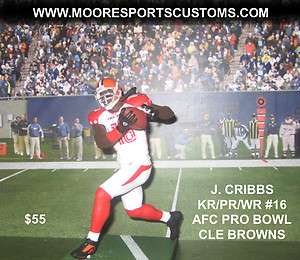   Mcfarlane Josh Cribbs #16 AFC Pro Bowl edition Cle Browns  