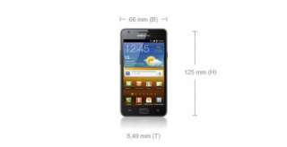 Samsung Galaxy S II i9100 16GB S2 black NEW, FACTORY UNLOCKED, IN 