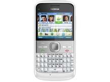 Nokia E5 00   White Smartphone  