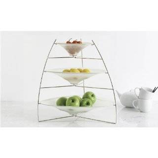   Wrought Iron Two 2 Tier Fruit Basket Bowl Stand Rack