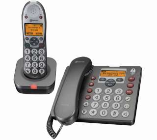 Amplicom PowerTel 580 Corded Telephone Combo DECT 6.0 815459010063 