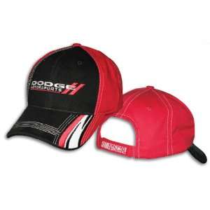 Dodge Motorsports Red Black White New Logo Mens Hat  