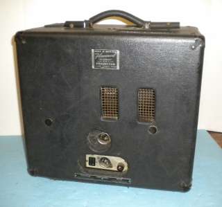   Amp 16mm Academy Filmosound Movie Projector ~ Huge ~ 1930s  