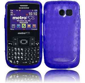 Purple TPU Candy Cover Case For Straight Talk Samsung R375C  