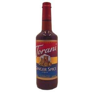 Torani Ginger Spice Syrup  Grocery & Gourmet Food