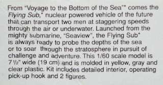 Voyage to the Bottom of the Sea Monogram Flying Sub Kit  