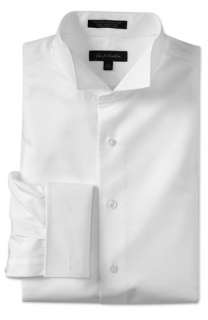 John W. ® Contrast Bib Traditional Fit Tuxedo Dress Shirt 