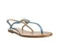 moschino moschino love light blue patent love thong flat sandals
