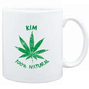    Mug White  Kim 100% Natural  Male Names