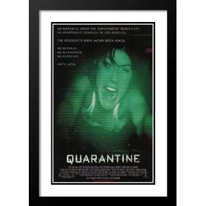  Quarantine 32x45 Framed and Double Matted Movie Poster 