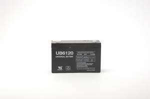 UB6120 6V 12Ah Sealed Lead Acid SLA AGM Battery  