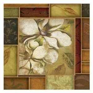 Magnolia Patchwork I by Grace Pullen 13x13 Kitchen 