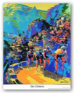LANCE ARMSTRONG ART CYCLING The Climbers Malcolm Farley  