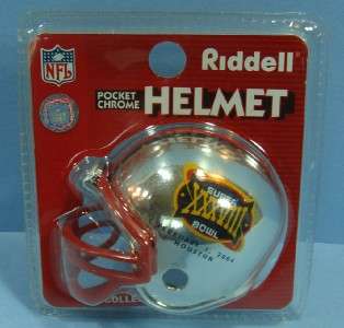 Riddell Pocket Mini Helmet 2004 SUPER BOWL XXVIII  