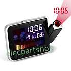New Multi Function LCD Projection Clock with Weather Alarm Digital 