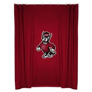  North Carolina State Wolfpack Shower Curtain Sports 