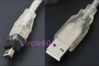   and high quality usb 2 0 male to firewire ieee 1394 4 pin male cable