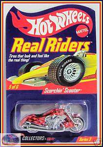Hot Wheels Real Riders Scorchin Scooter  