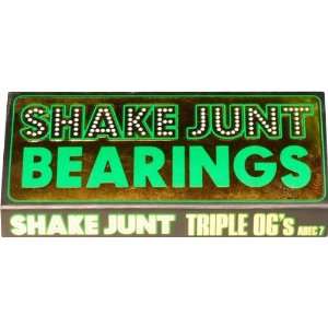 com Shake Junt Triple Ogsmall A 7 Bearings Single Set Skateboarding 