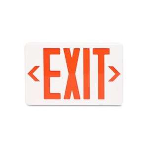  Tatco LED Exit Sign with Battery Back Up