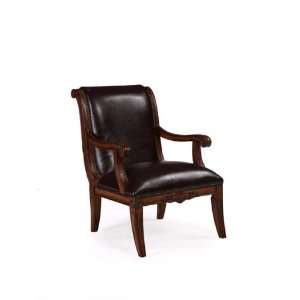  Powell Company Alexandria Scroll Back Accent Chair with 