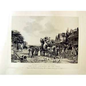  Last Journey On Road Stage Coach 1833 Large Print