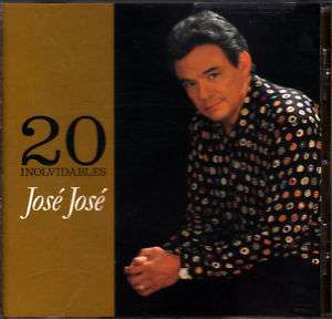 Jose Jose 20 Inolvidables CD 808831035129  