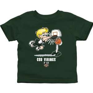  Cleveland State Vikings Toddler Boys Basketball T Shirt 