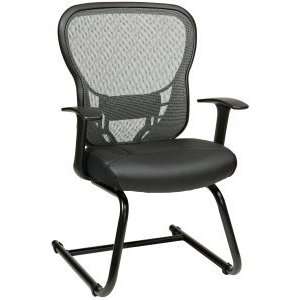  Deluxe R2 Spacegrid Back Visitors Chair With Fixed Arms 