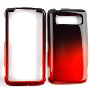  HTC Trophy P6985/P6986 Two Tones, Black and Red Hard Case 