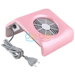 220V Nail Art Dust Suction Collector Manicure Filing Acrylic UV Gel 