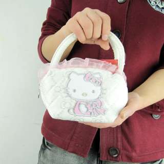New Hellokitty Cute Hand Tote Cosmetic Bag Makeup Purse Lady Gift Girl 
