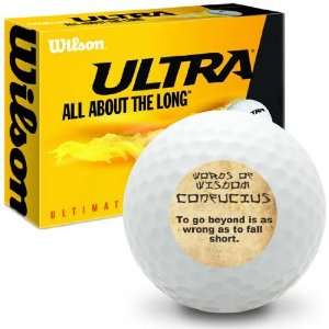  Confucius Quote 1   Wilson Ultra Ultimate Distance Golf 