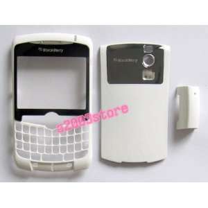 For Blackberry Curve 8300 8310 Housing Cover White1x front cover,1x 