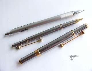 SENATOR Fountain Pen Nib F, Ball Point Pen and Mechanical Pencil SET w 