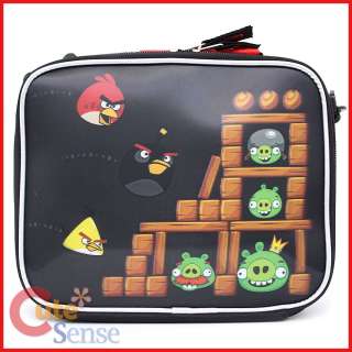 Angry Birds 3D School Lunch Bag Snack Bag Insulated Box Licensed 