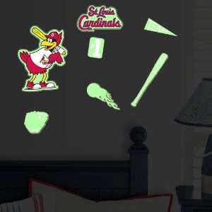  St. Louis Cardinals Lil Buddy Glow In The Dark Decal Kit 