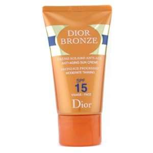  1.7 oz Dior Bronze Anti aging Sun Cream ( Moderate Tanning 