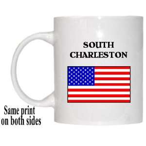    US Flag   South Charleston, West Virginia (WV) Mug 