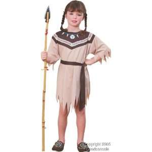  Childs Native American Indian Princess Costume SM 4 6 