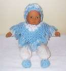   CLOTHES FOR American Girl 15 Bitty Baby Doll Bear Sleeper Outfit