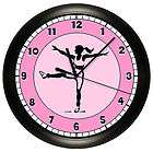 PERSONALIZED FITNESS WALL CLOCK EXERCISE GYM WORKOUT  
