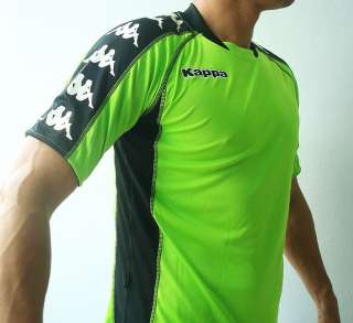 KAPPA Mens Football Soccer Jersey Shirt Green M L XL  