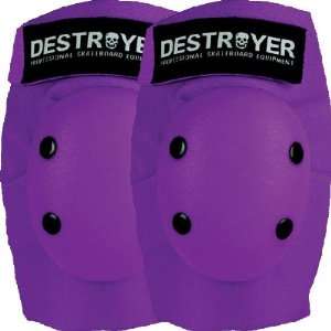  Destroyer Pro Elbow Large Purple Skate Pads Sports 