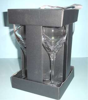 Waterford Siren White Wine Crystal Glasses Set of 4 Gift Boxed New 