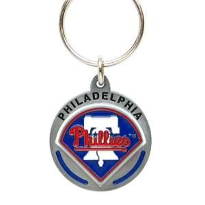  Zinc Team Logo Key Ring   Phillies