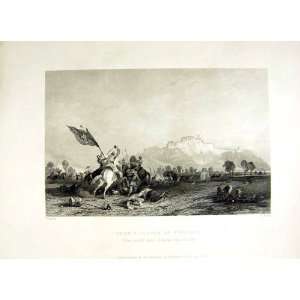  1838 Scotland Town Castle Stirling Battle Sauchie Burn 