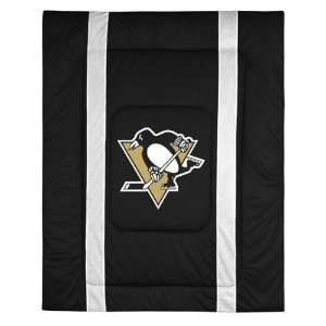  Pittsburgh Penguins Sideline Comforter   Full/Queen Bed 