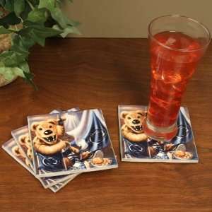  Penn State Nittany Lions 4 Pack Ceramic Tailgate Coasters 
